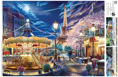 Foto 5 | Rompecabezas Buffalo Games Image World Dazzling Paris 1000p - Venta Internacional.