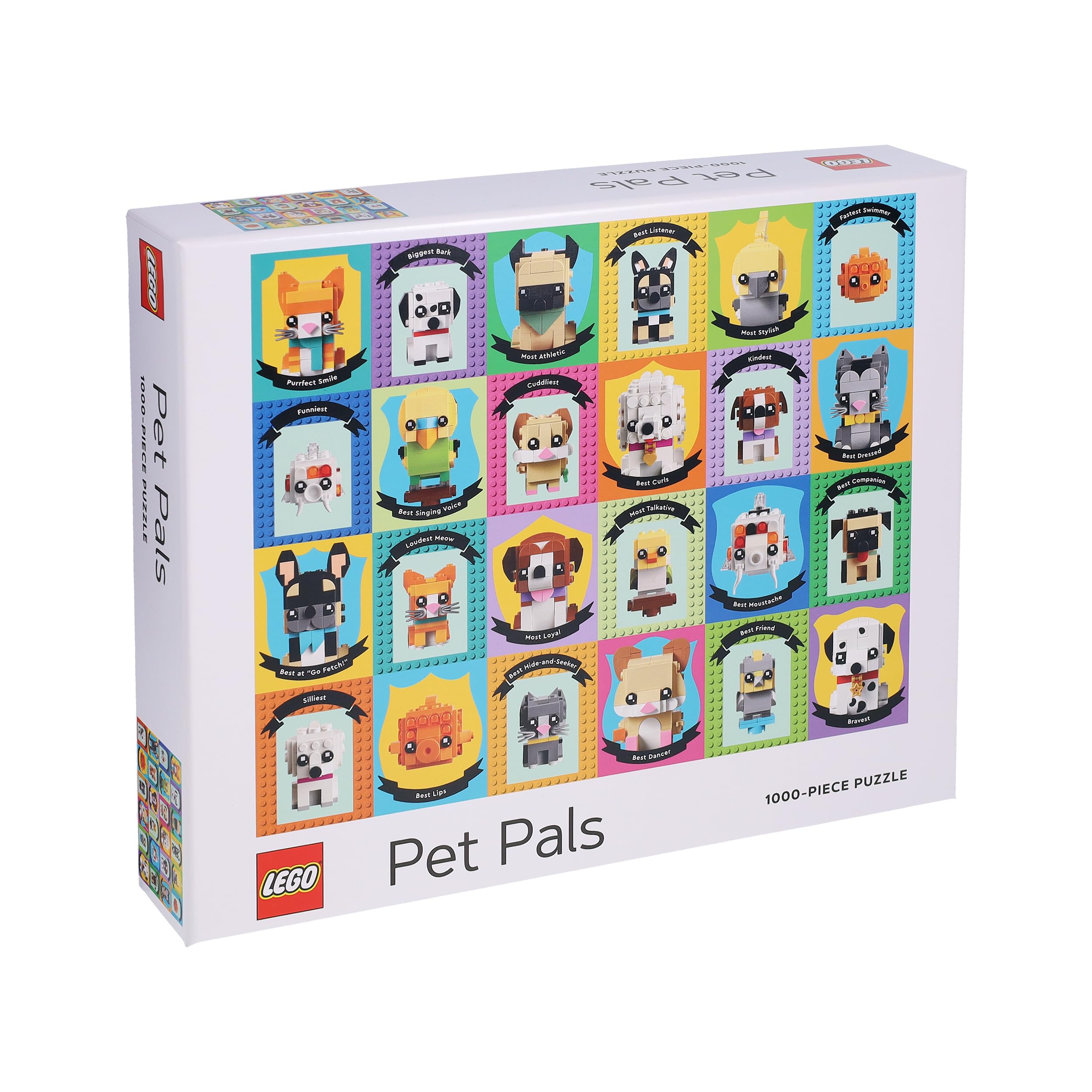 Foto 3 pulgar | Puzzle Lego Pet Pals 1000 Piezas Para Todas Las Edades - Venta Internacional.