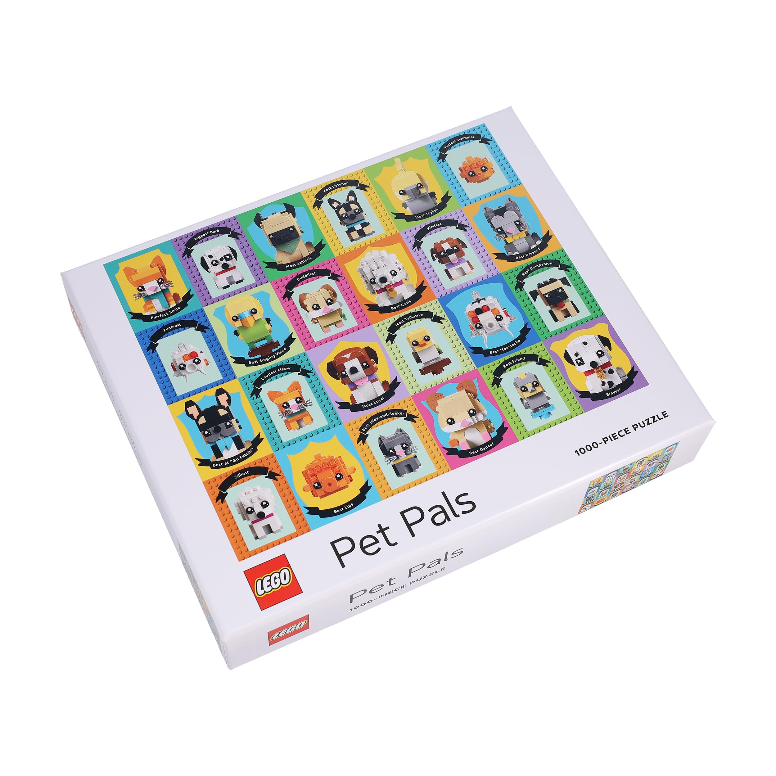 Foto 4 pulgar | Puzzle Lego Pet Pals 1000 Piezas Para Todas Las Edades - Venta Internacional.