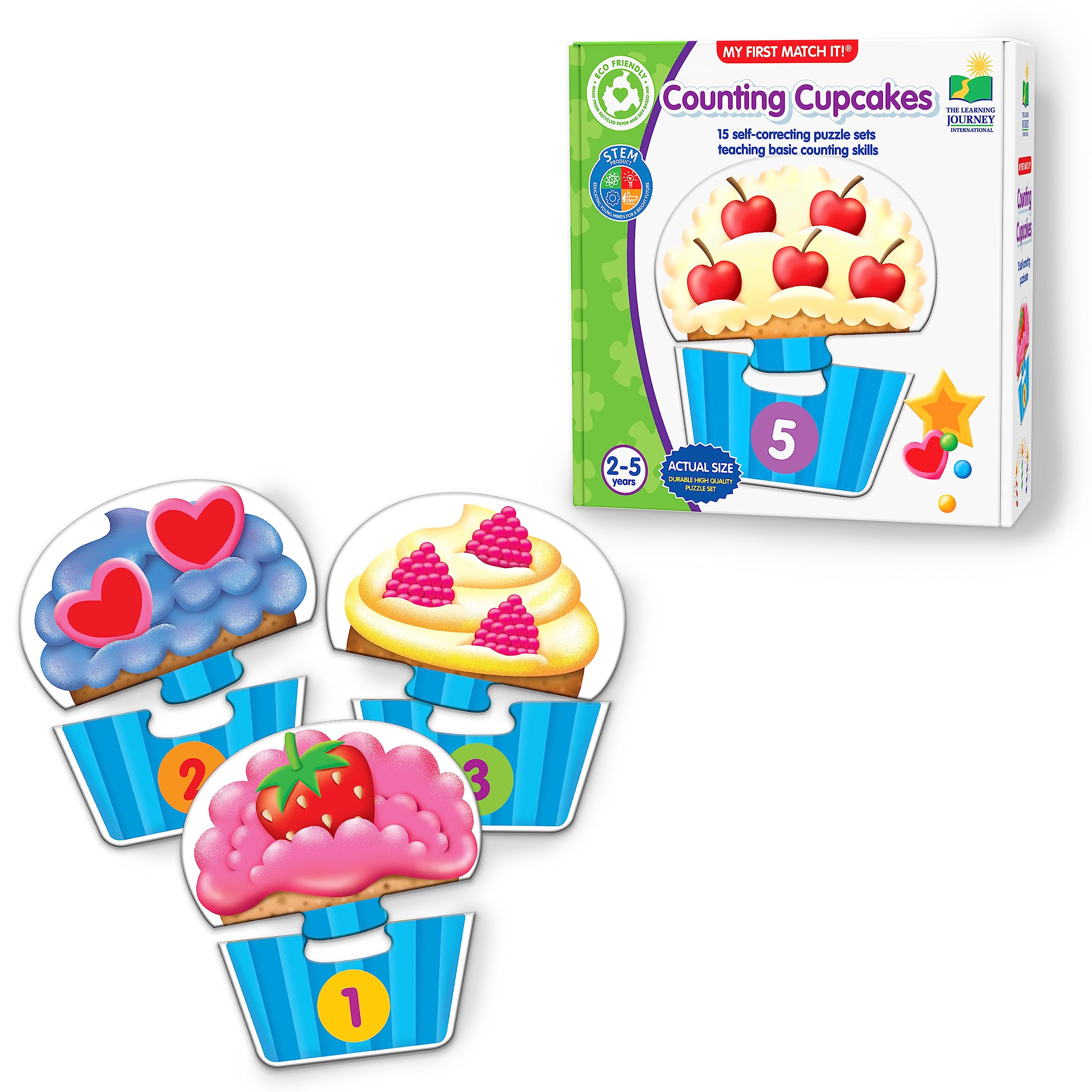 Puzzle The Learning Journey Mi Primer Partido Contando Magdalenas - Venta Internacional.