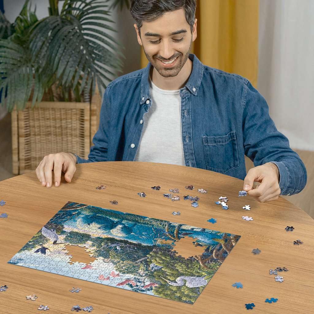 Foto 4 pulgar | Rompecabezas Ravensburger Manatee Moments, 500 Piezas - Venta Internacional.