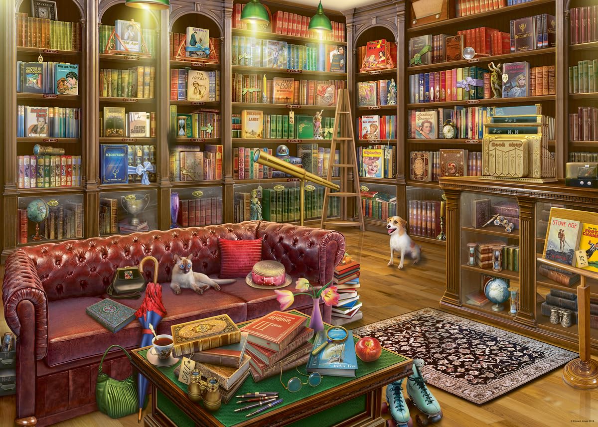 Foto 2 pulgar | Rompecabezas Ravensburger The Reading Room 1000 Piezas - Venta Internacional.