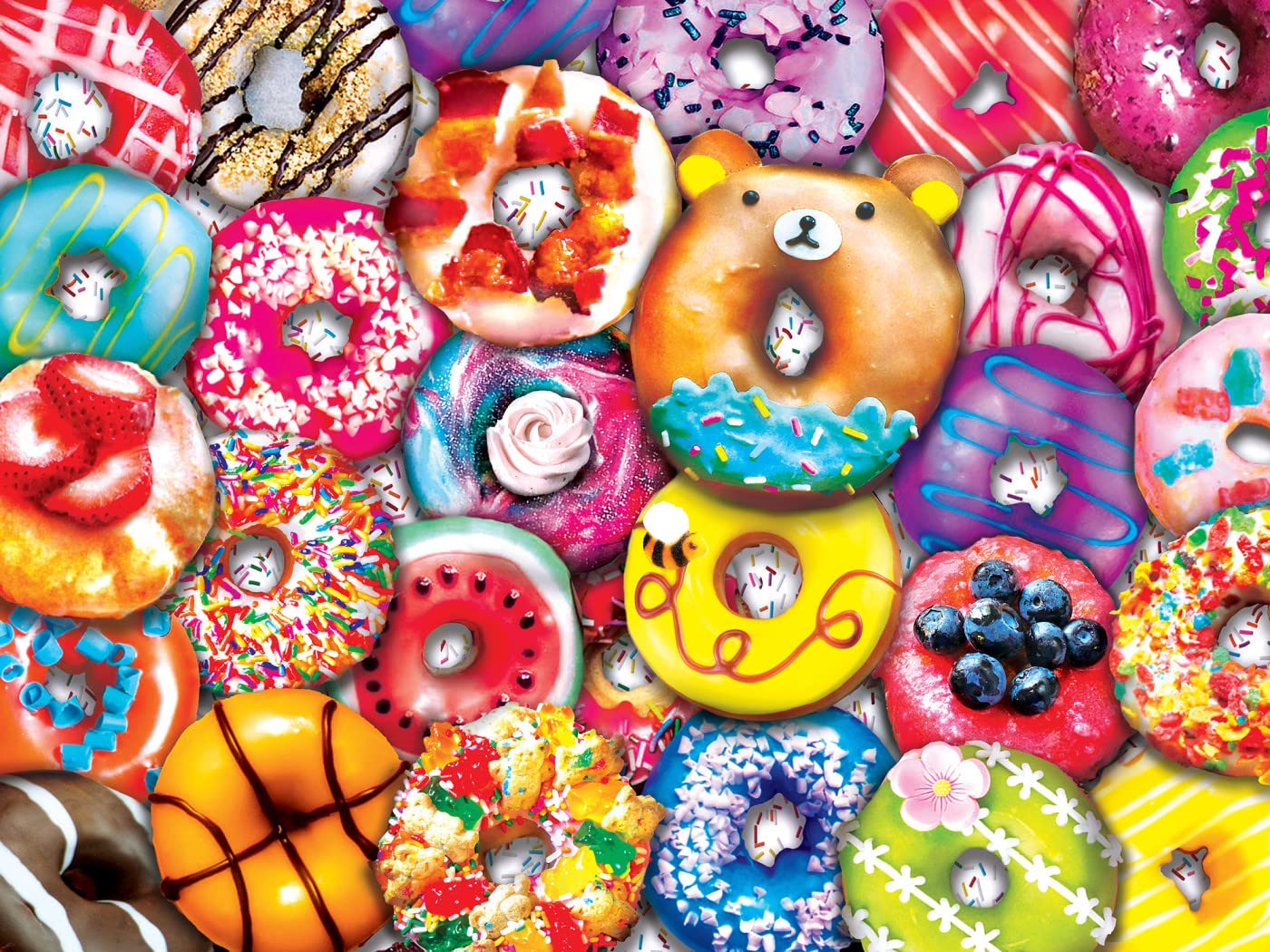 Foto 3 pulgar | Rompecabezas Masterpieces Donut Resist 300 Piezas - Venta Internacional.