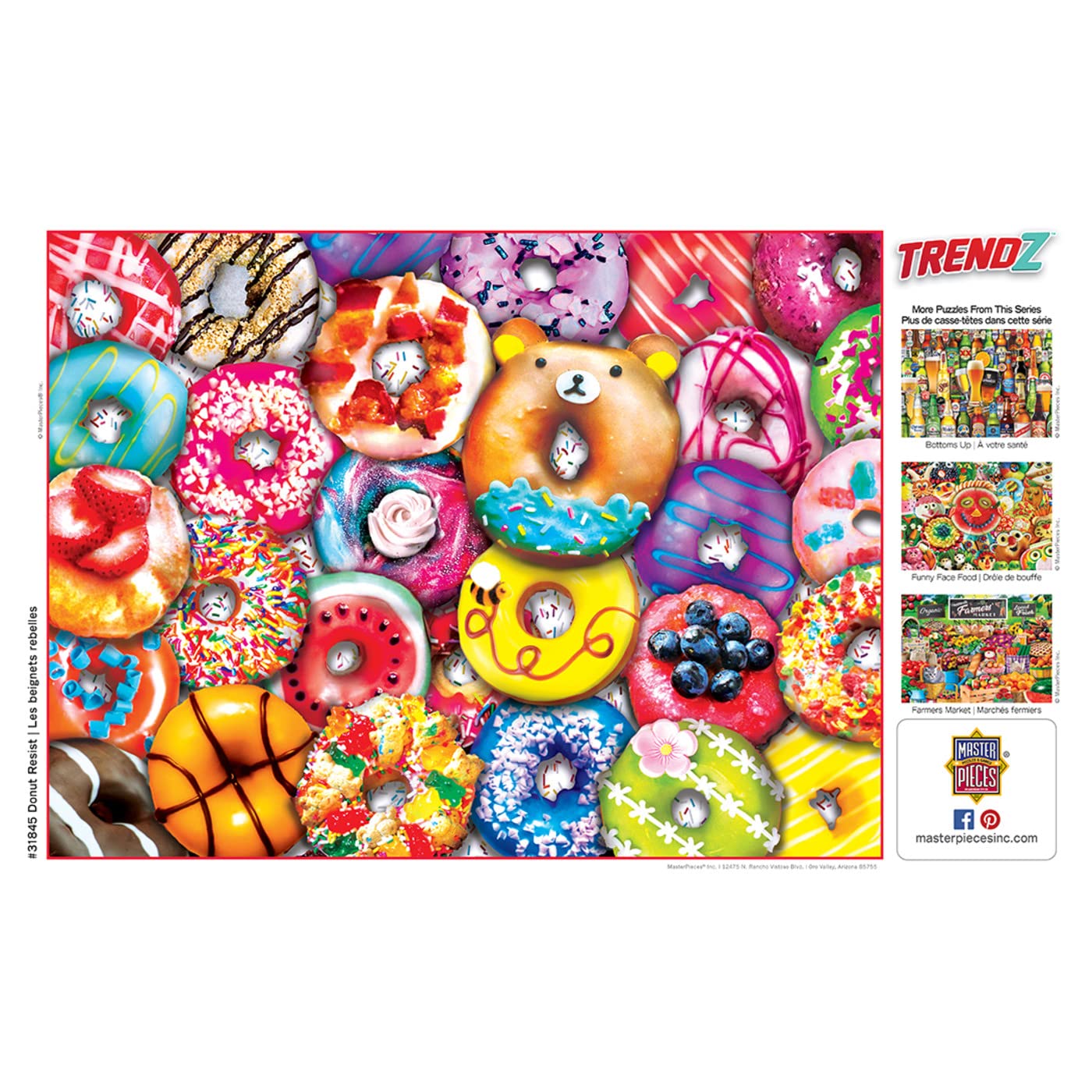 Foto 5 pulgar | Rompecabezas Masterpieces Donut Resist 300 Piezas - Venta Internacional.