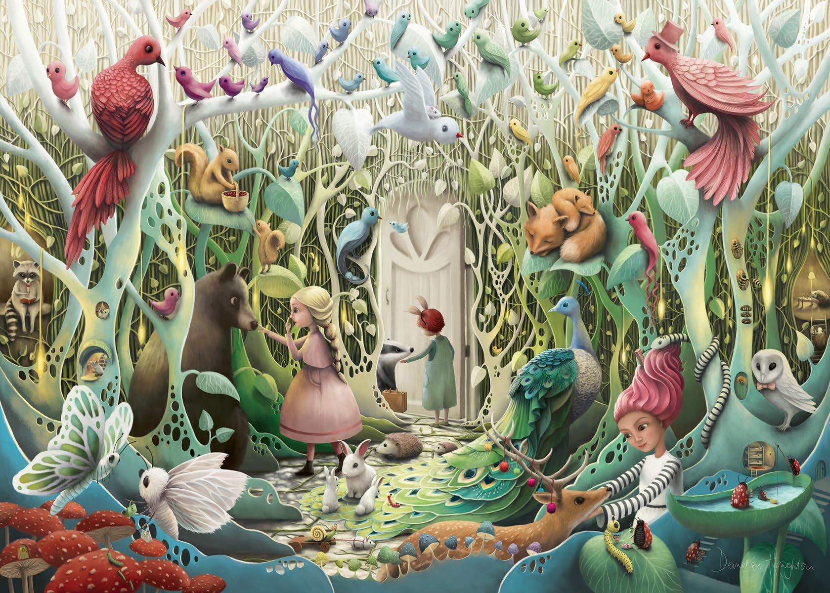 Foto 2 pulgar | Rompecabezas Ravensburger The Secret Garden 1000 Piezas - Venta Internacional.