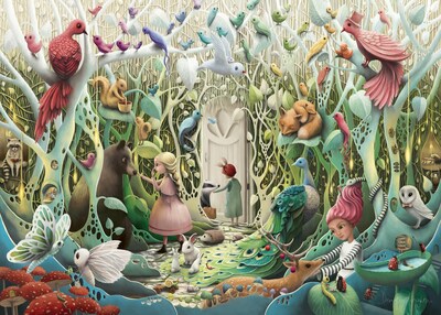 Foto 1 | Rompecabezas Ravensburger The Secret Garden 1000 Piezas - Venta Internacional.