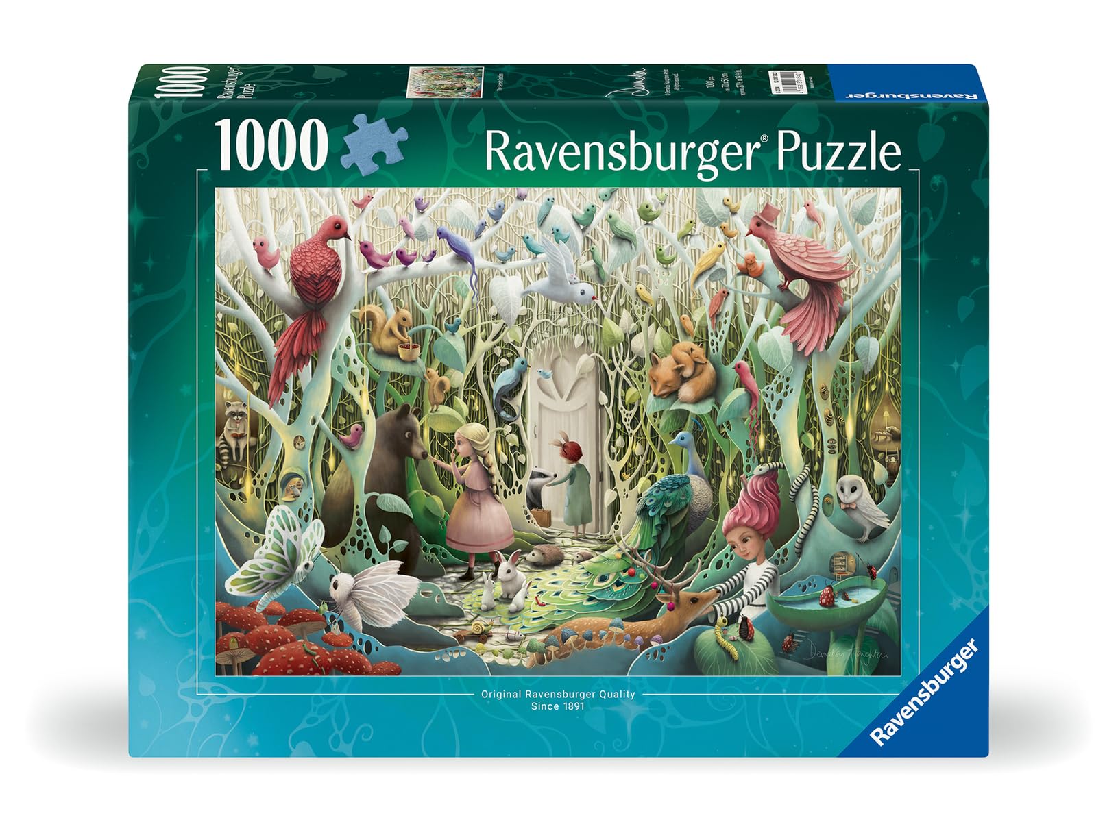 Foto 3 pulgar | Rompecabezas Ravensburger The Secret Garden 1000 Piezas - Venta Internacional.