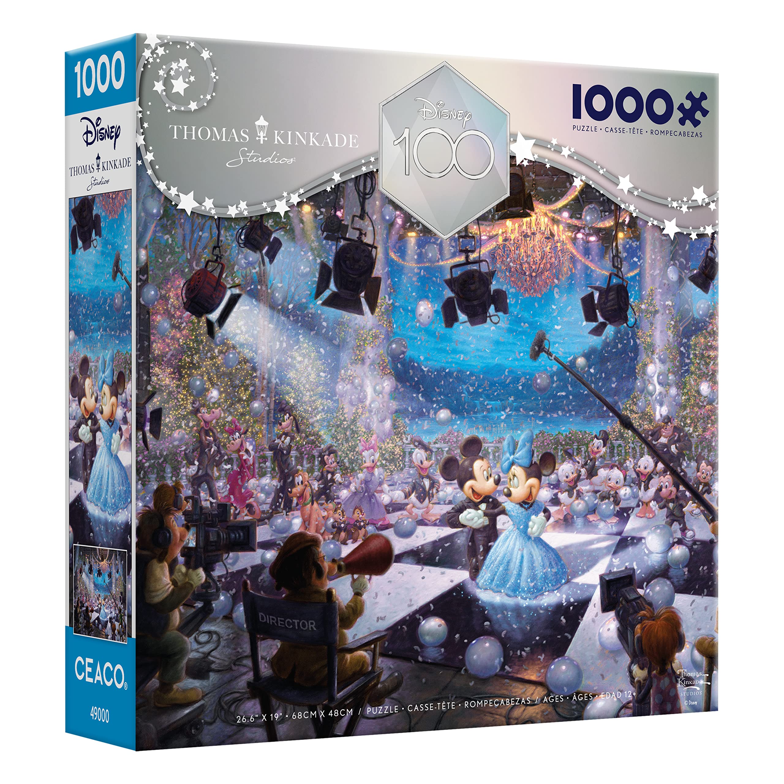 Foto 4 pulgar | Rompecabezas Ceaco 100 Aniversario De Disney, 1000 Piezas - Venta Internacional.
