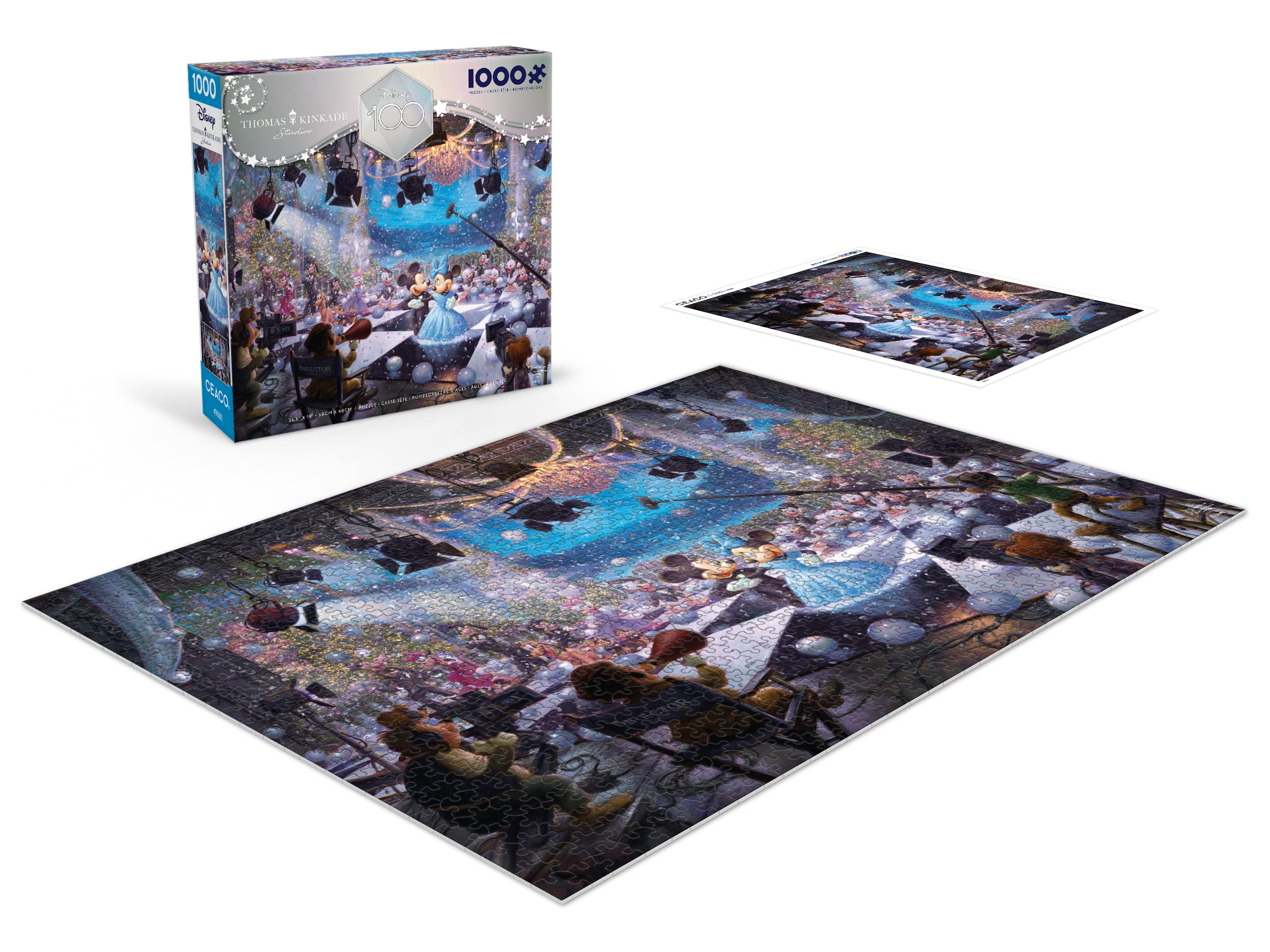 Foto 4 | Rompecabezas Ceaco 100 Aniversario De Disney, 1000 Piezas - Venta Internacional.