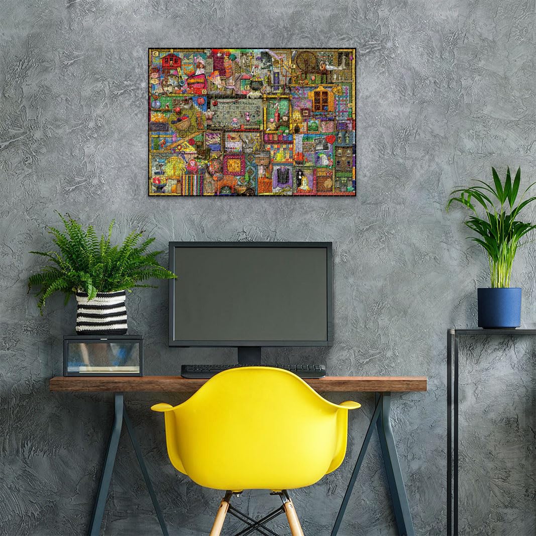 Foto 4 | Rompecabezas Ravensburger The Craft Cupboard 1000 Piezas - Venta Internacional.