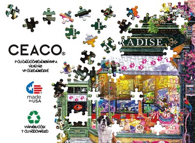 Foto 5 | Rompecabezas Ceaco Shop Windows Pet's Paradise 1000 Piezas - Venta Internacional.