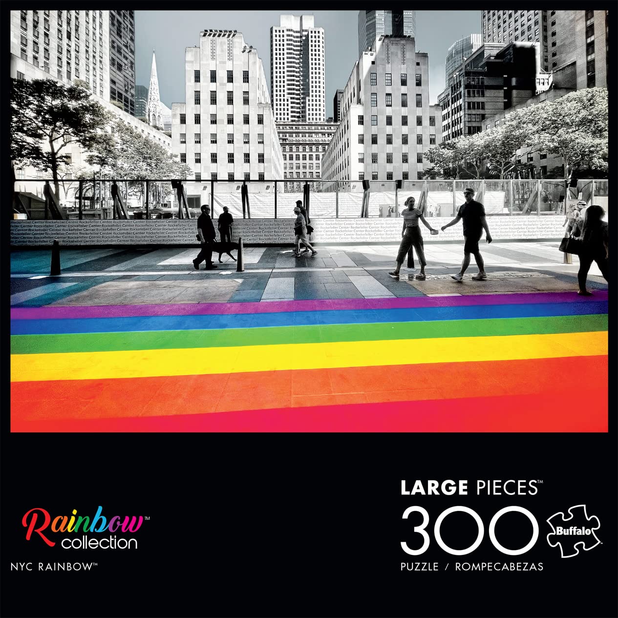 Foto 3 pulgar | Puzle Buffalo Games Mick Nyc Nyc Rainbow De Buffalo Games, 300 Unidades - Venta Internacional.