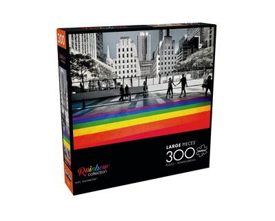 Foto 3 | Puzle Buffalo Games Mick Nyc Nyc Rainbow De Buffalo Games, 300 Unidades - Venta Internacional.