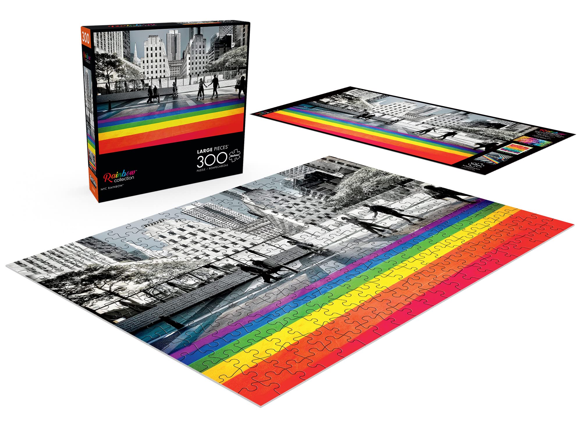 Foto 5 pulgar | Puzle Buffalo Games Mick Nyc Nyc Rainbow De Buffalo Games, 300 Unidades - Venta Internacional.