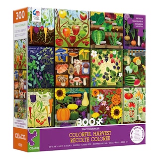 Foto 3 | Rompecabezas Ceaco Tracy Flickinger Colorful Harvest 300 Piezas - Venta Internacional.