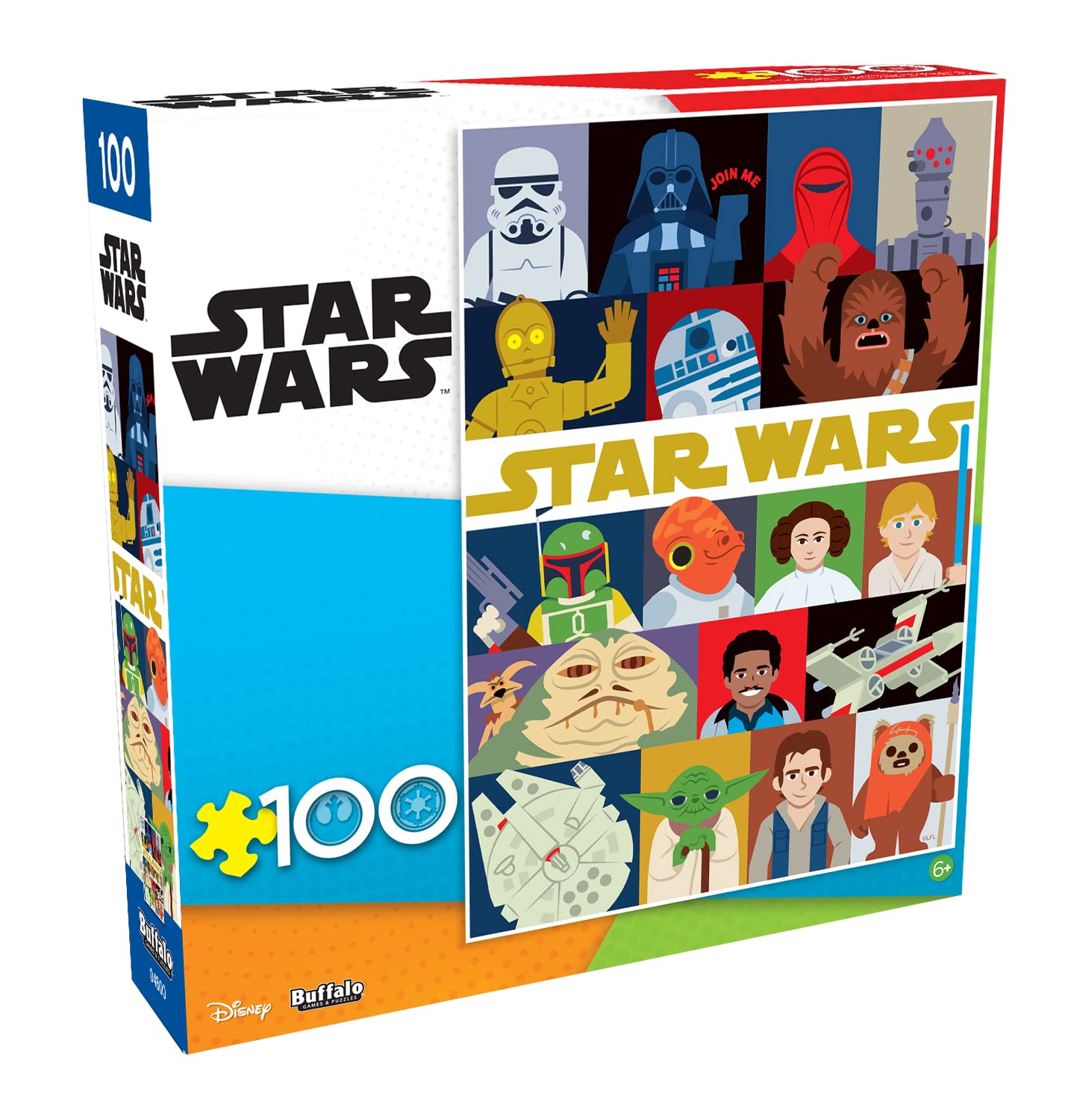 Foto 4 pulgar | Rompecabezas Buffalo Games Star Wars Join Me 100 Piezas - Venta Internacional.