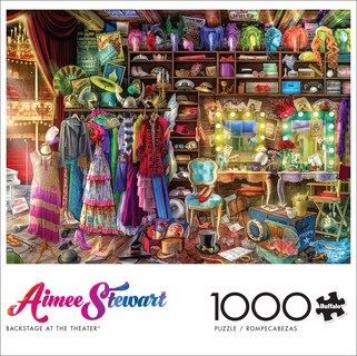 Foto 2 | Rompecabezas Buffalo Games Aimee Stewart Backstage 1000 Piezas - Venta Internacional.