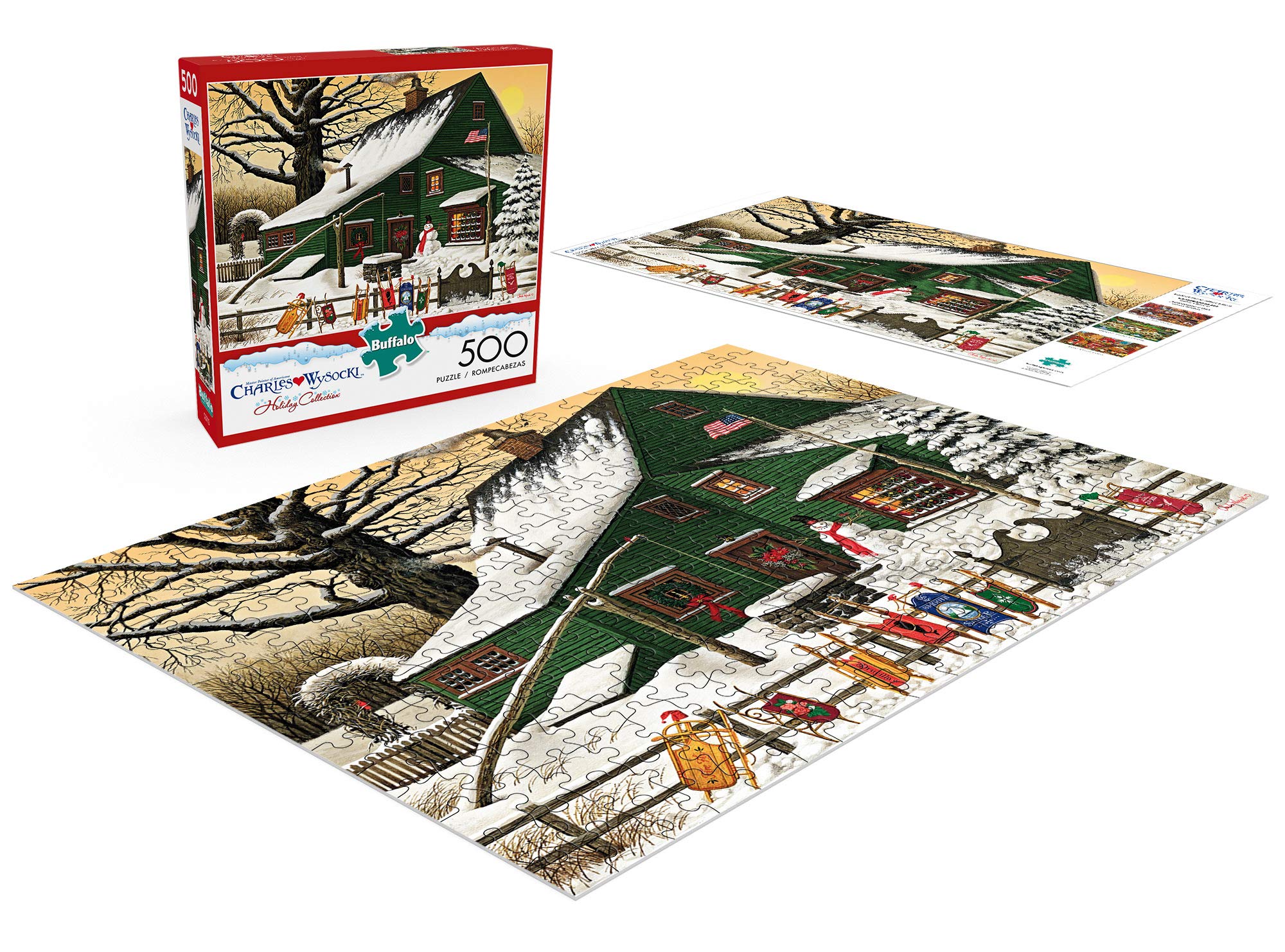 Foto 4 pulgar | Rompecabezas Buffalo Games Charles Wysocki Cocoa Break - Venta Internacional.