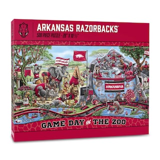 Foto 1 | Puzzle Youthefan: Día Del Partido De Los Arkansas Razorbacks De La Ncaa En The Zoo - Venta Internacional.