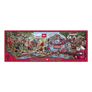 Foto 3 | Puzzle Youthefan: Día Del Partido De Los Arkansas Razorbacks De La Ncaa En The Zoo - Venta Internacional.