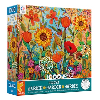 Foto 3 | Rompecabezas Ceaco Peggy's Garden Joy In The Morning, 1000 Piezas - Venta Internacional.