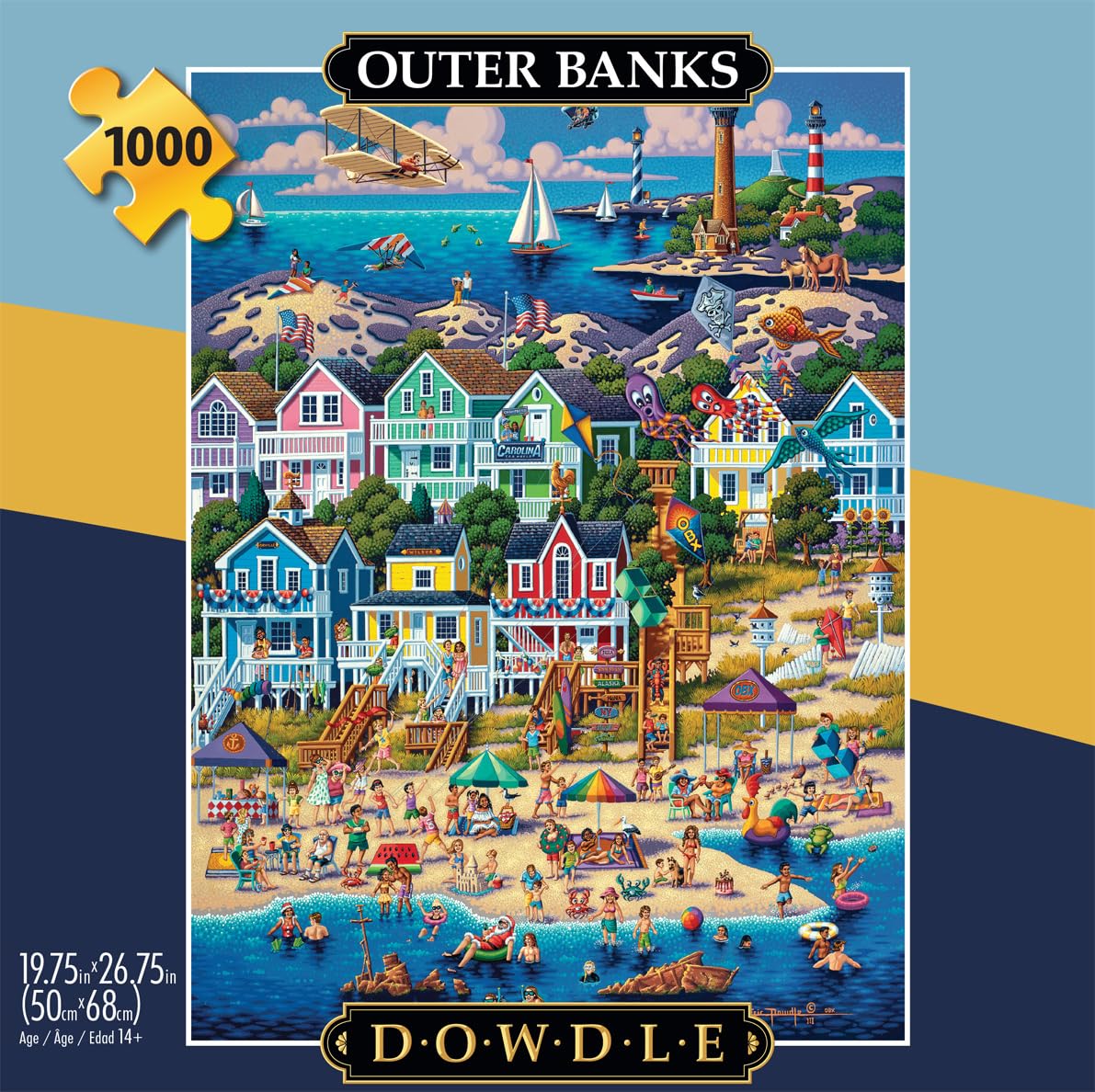 Foto 3 pulgar | Rompecabezas Buffalo Games Dowdle Outer Banks 1000 Piezas - Venta Internacional.
