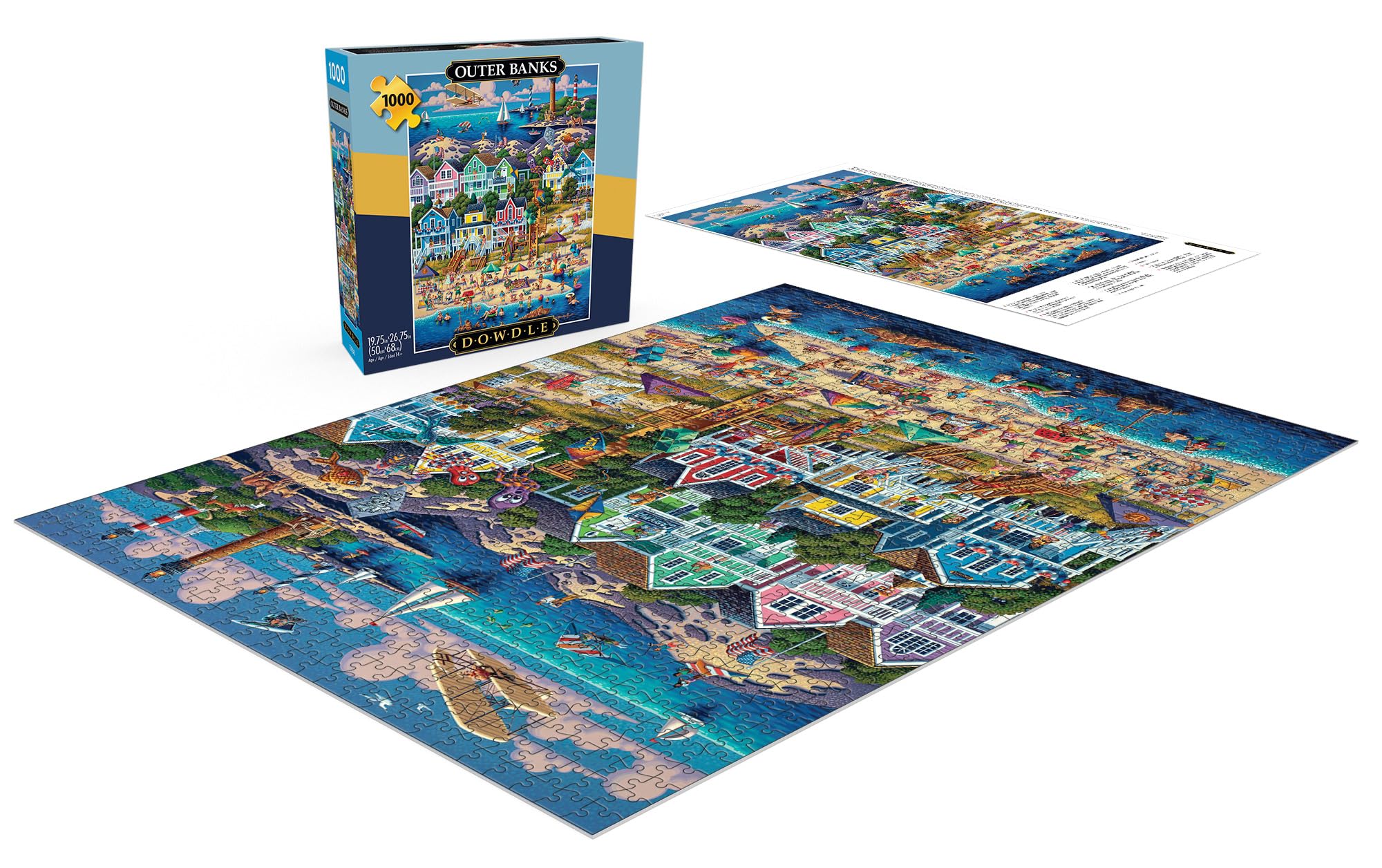 Foto 5 pulgar | Rompecabezas Buffalo Games Dowdle Outer Banks 1000 Piezas - Venta Internacional.