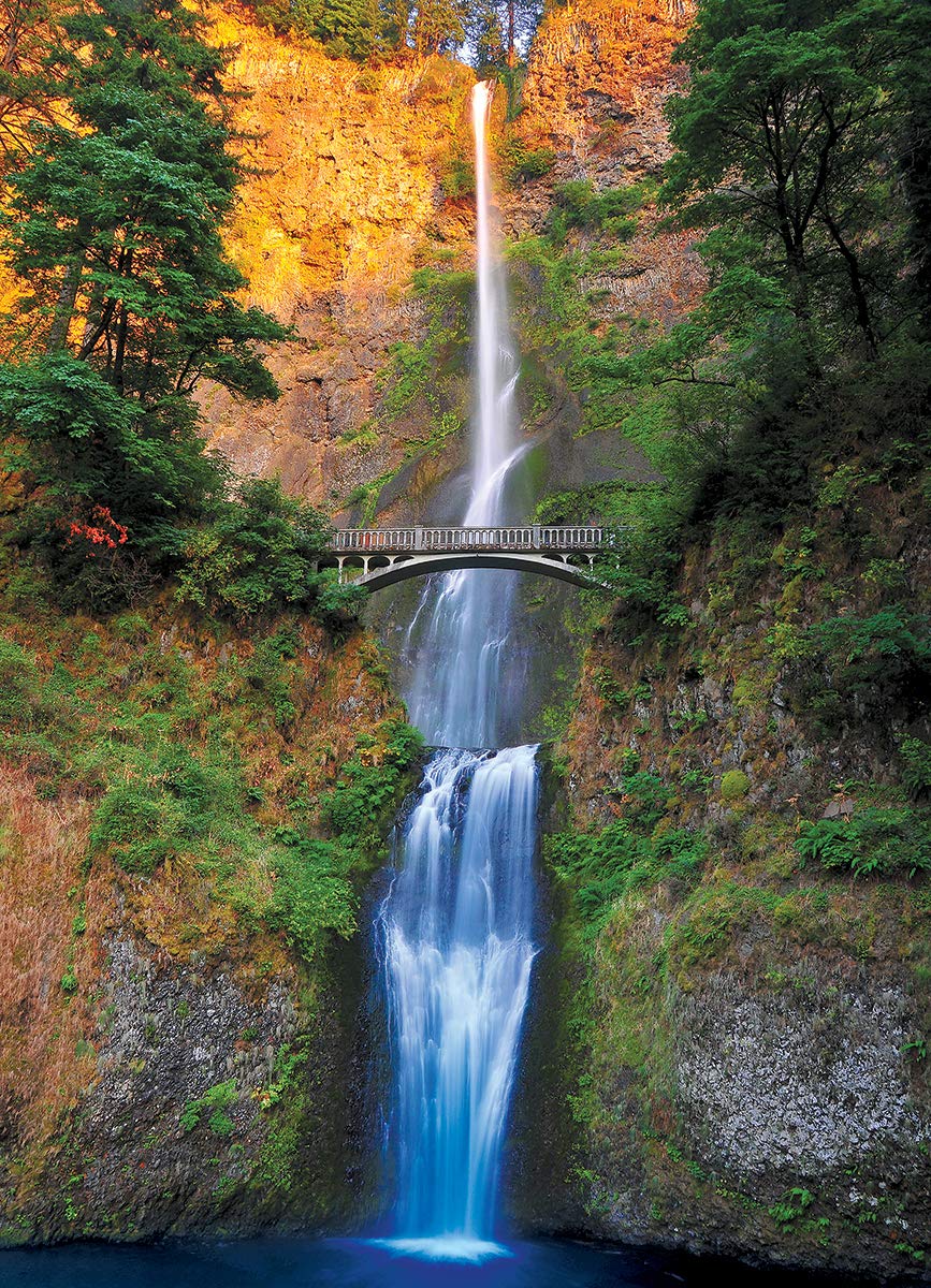 Foto 3 pulgar | Puzzle Eurographics Multnomah Falls Oregon 1000 Piezas - Venta Internacional.