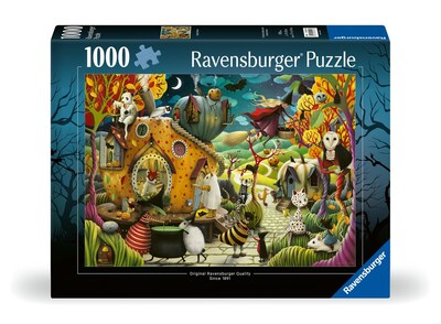 Foto 2 | Rompecabezas Ravensburger Happy Halloween 1000 Piezas - Venta Internacional.
