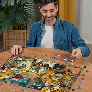 Foto 3 | Rompecabezas Ravensburger Happy Halloween 1000 Piezas - Venta Internacional.