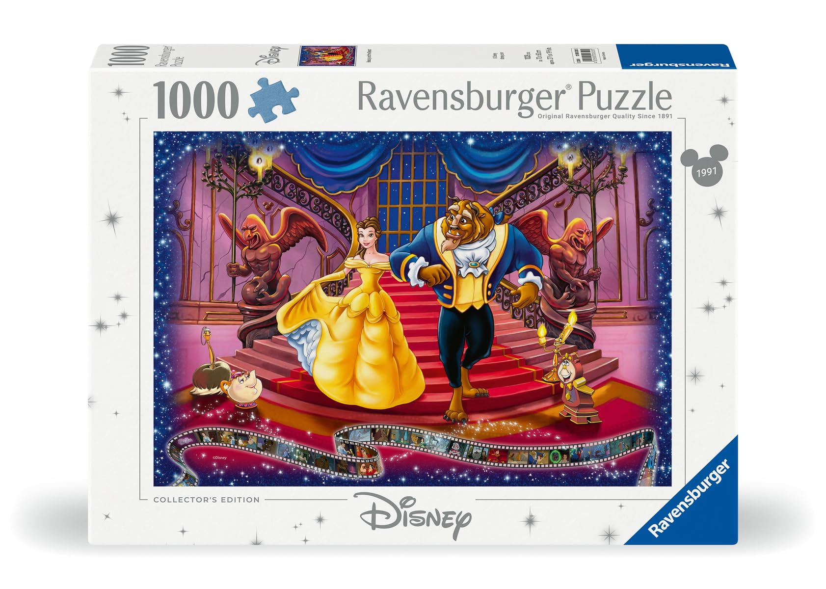 Foto 3 pulgar | Rompecabezas Ravensburger Disney La Bella Y La Bestia 1000 Piezas - Venta Internacional.