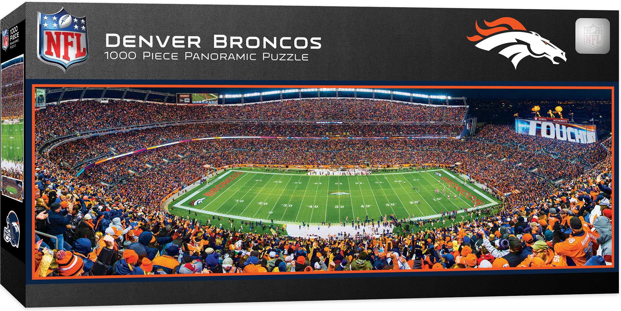 Foto 2 pulgar | Rompecabezas Masterpieces Nfl Denver Broncos 1000 Piezas - Venta Internacional.