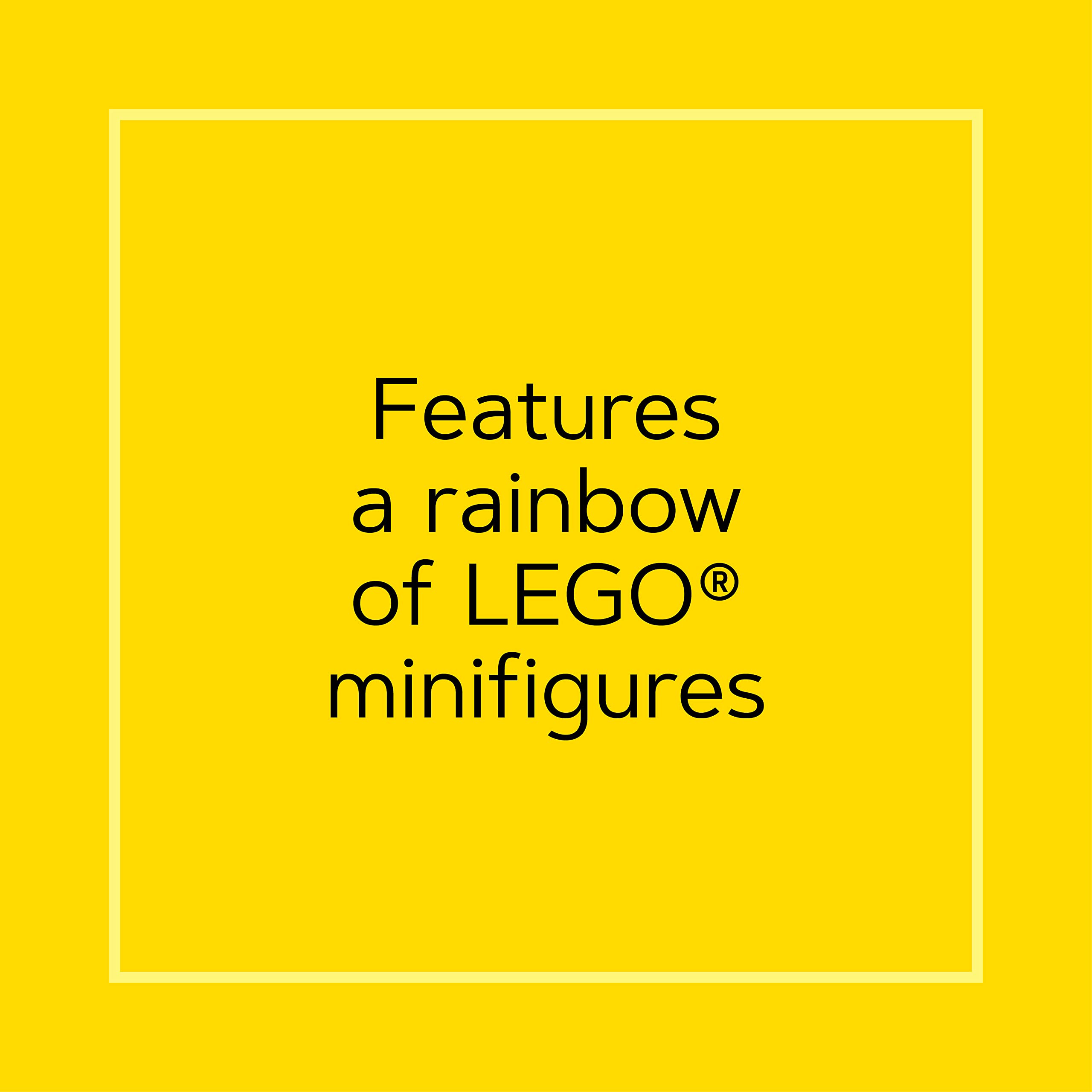 Foto 2 | Puzle Lego Minifigure Rainbow 1000 Piezas - Venta Internacional.