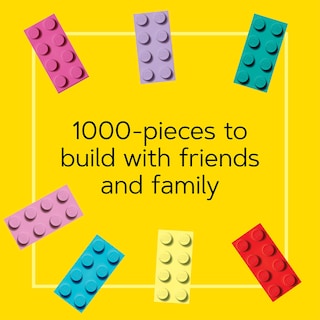 Foto 3 | Puzle Lego Minifigure Rainbow 1000 Piezas - Venta Internacional.