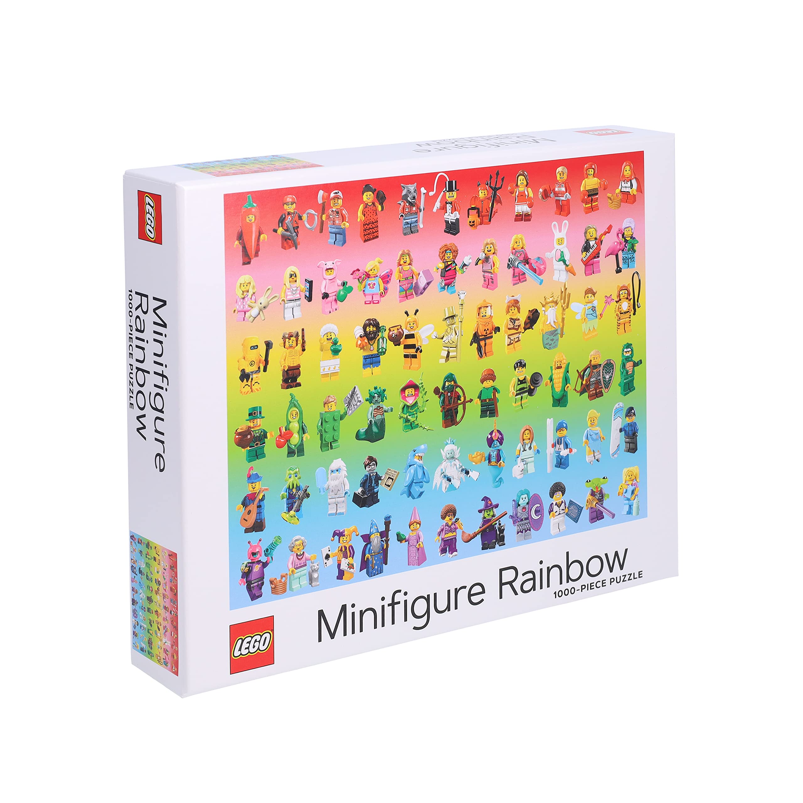 Foto 6 | Puzle Lego Minifigure Rainbow 1000 Piezas - Venta Internacional.