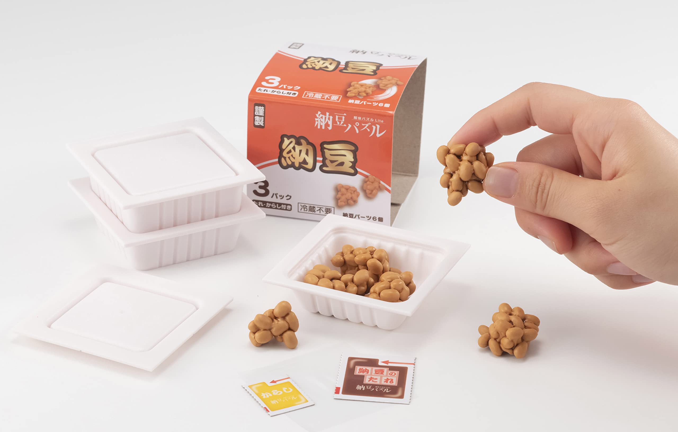 Foto 2 | Puzzle Megahouse Natto Kaitai Con 10 Piezas, Bandeja Y Tapa - Venta Internacional.