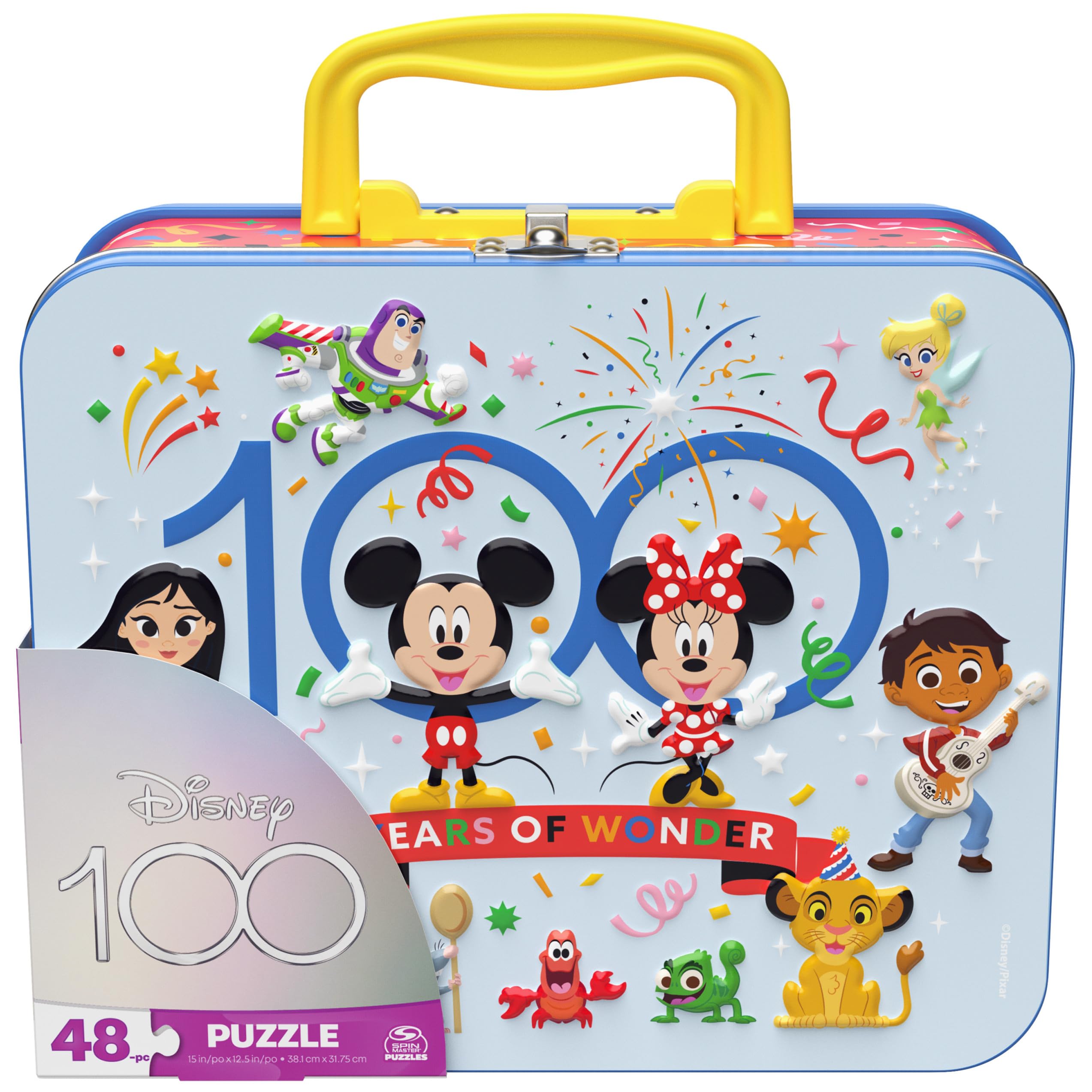 Foto 3 pulgar | Rompecabezas Spin Master Games Disney100 Anniversary, 48 Piezas - Venta Internacional.
