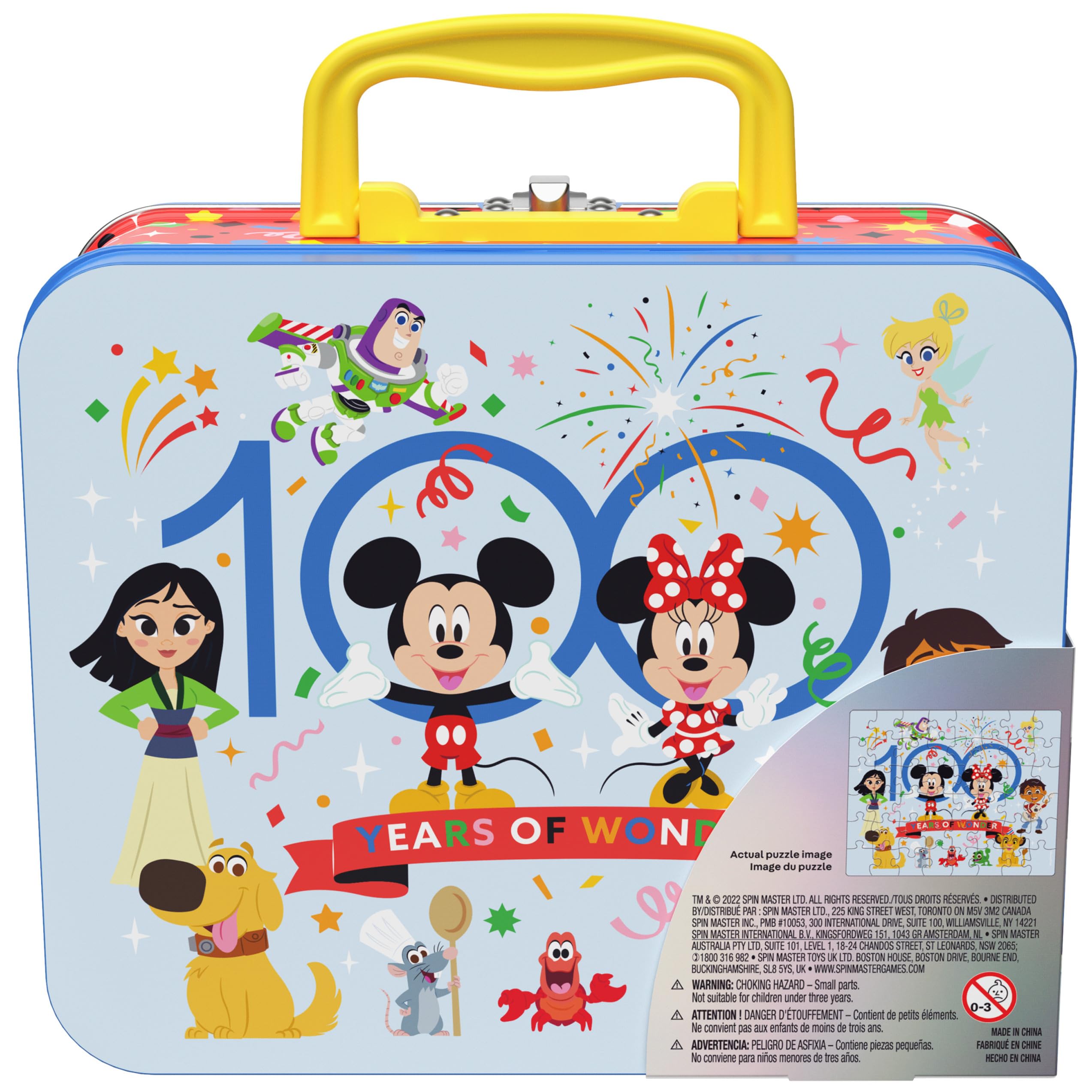 Foto 5 pulgar | Rompecabezas Spin Master Games Disney100 Anniversary, 48 Piezas - Venta Internacional.