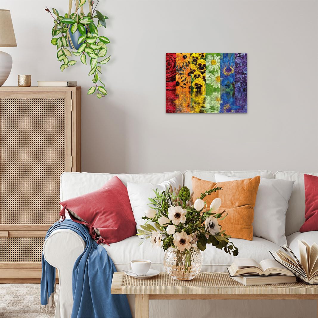 Foto 5 pulgar | Rompecabezas Ravensburger Floral Reflections, 500 Piezas - Venta Internacional.