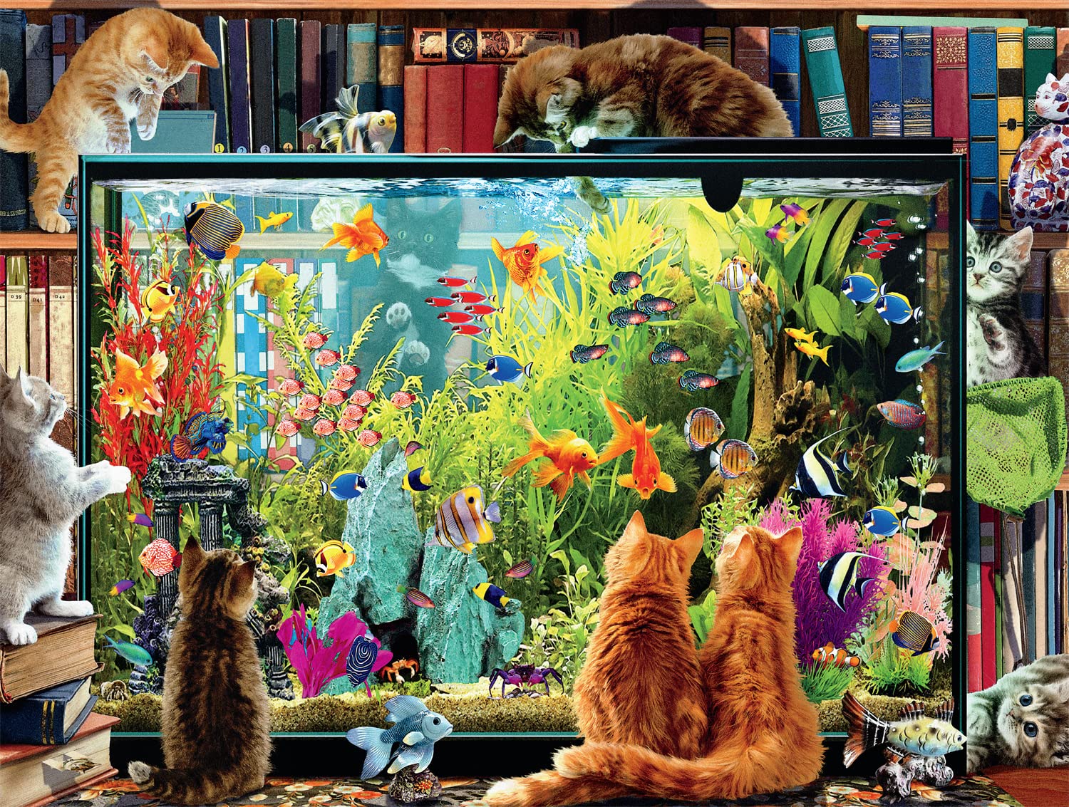 Rompecabezas Buffalo Games Garry Walton Kitten 750 Piezas - Venta Internacional.