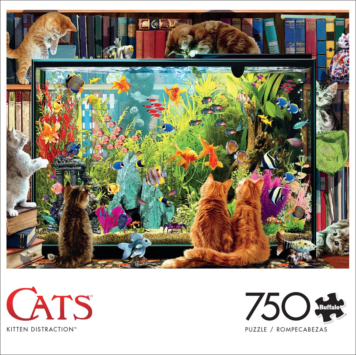 Foto 2 | Rompecabezas Buffalo Games Garry Walton Kitten 750 Piezas - Venta Internacional.
