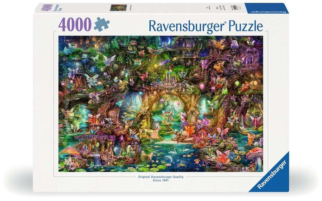 Foto 2 pulgar | Rompecabezas Ravensburger El Mundo Oculto De Las Hadas 4000 Piezas - Venta Internacional.