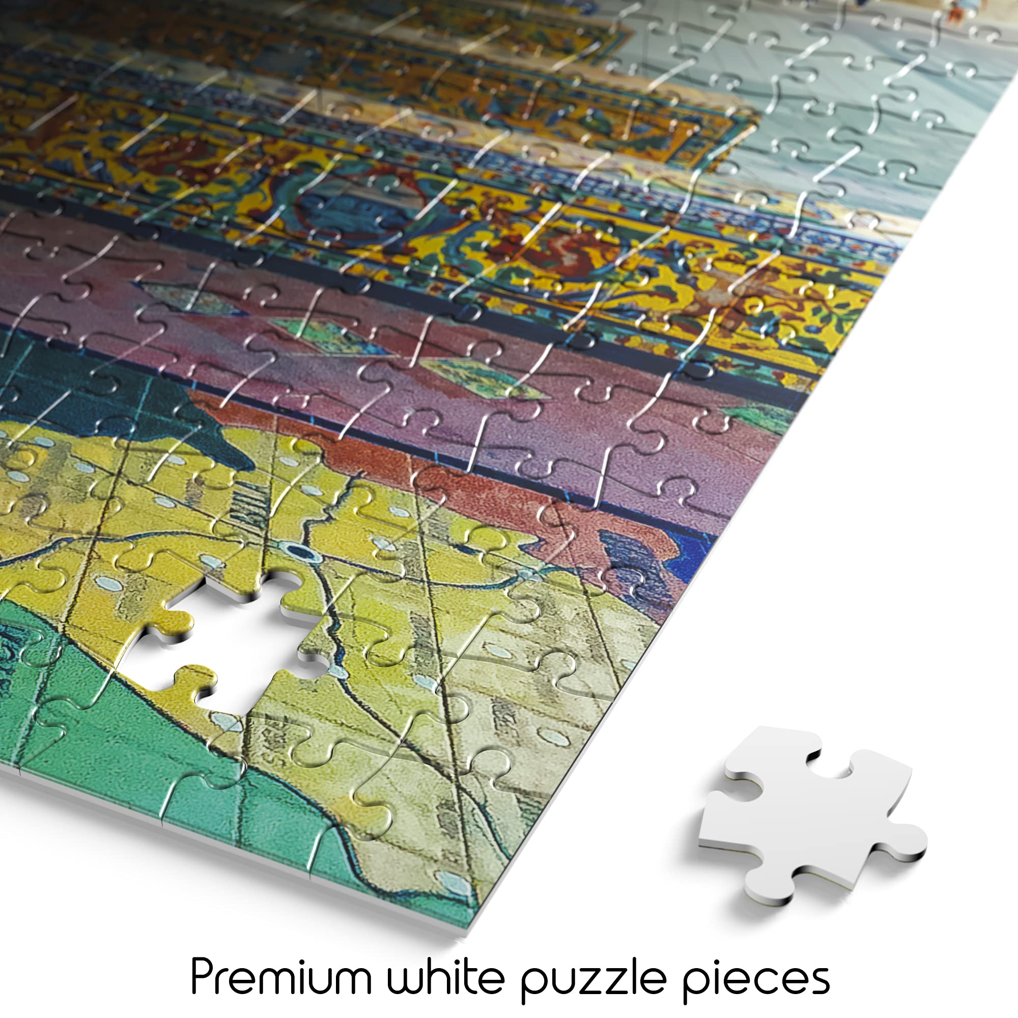 Foto 5 pulgar | Rompecabezas Buffalo Games Blanc Spanish Tiles 500 Piezas - Venta Internacional.