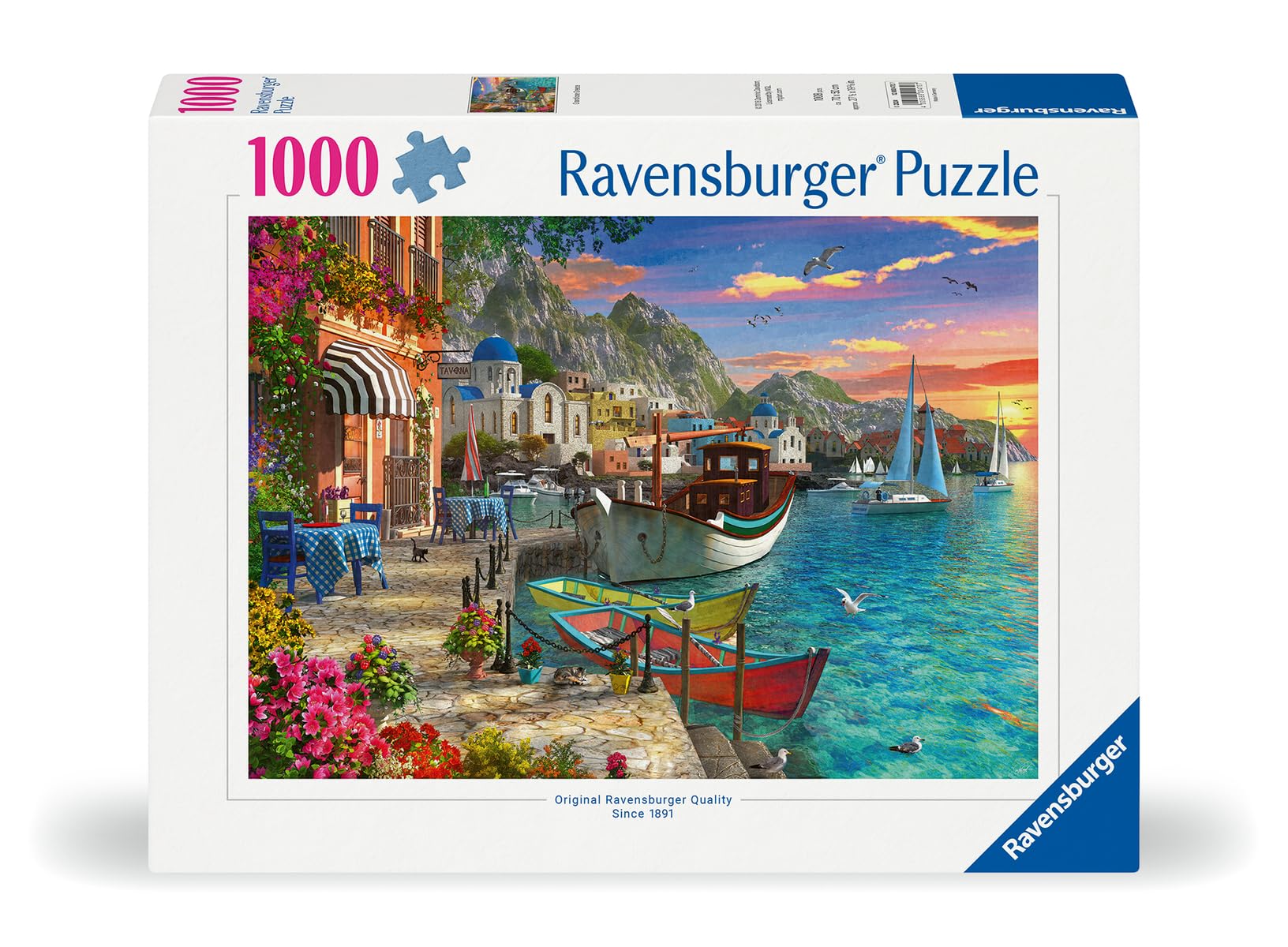 Foto 3 pulgar | Rompecabezas Ravensburger Grandiose Greece 1000 Piezas - Venta Internacional.