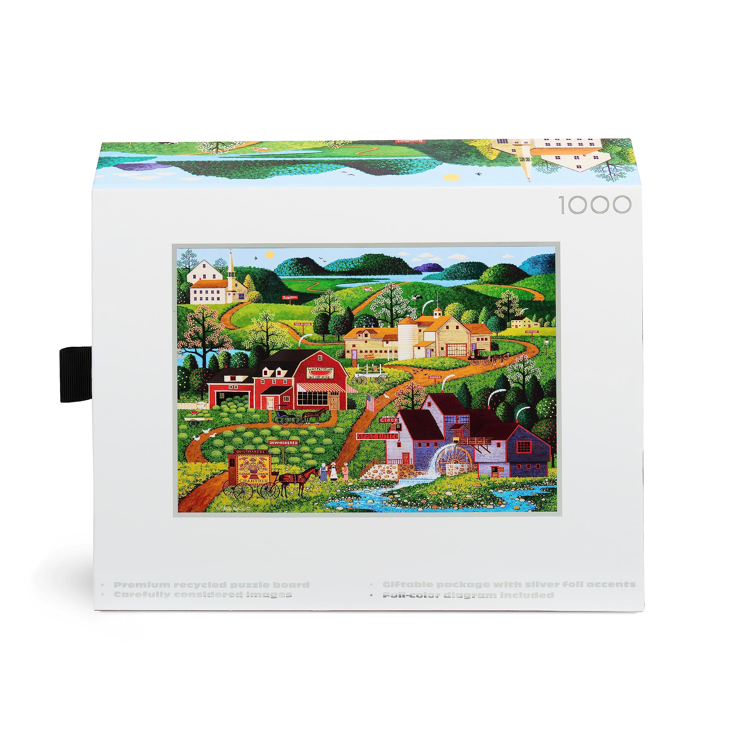 Foto 5 | Rompecabezas Buffalo Games Charles Wysocki Burma Road 1000 Piezas - Venta Internacional.