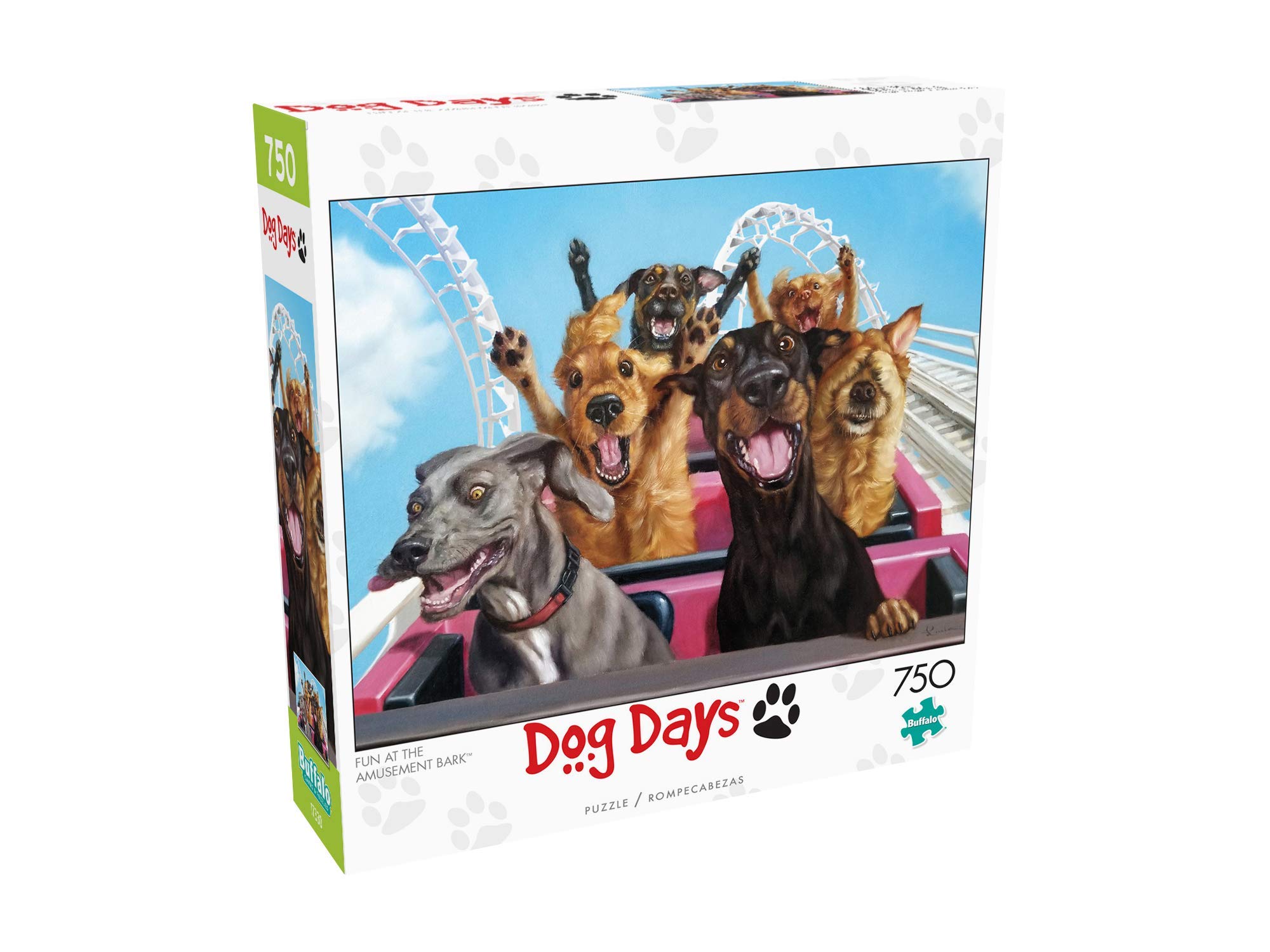 Foto 4 pulgar | Rompecabezas Buffalo Games Fun At The Amusement Bark, 750 Piezas - Venta Internacional.