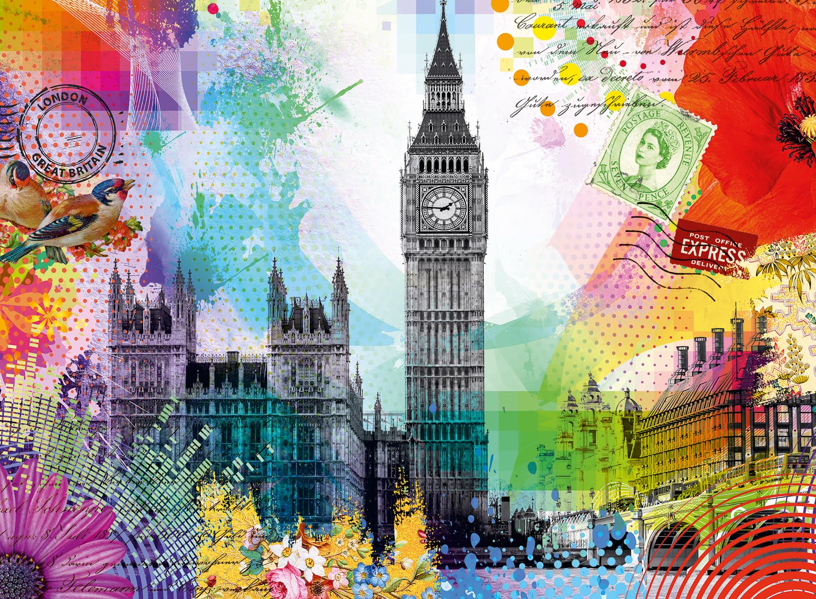 Foto 2 pulgar | Puzzle Ravensburger London, Postal De 500 Piezas - Venta Internacional.