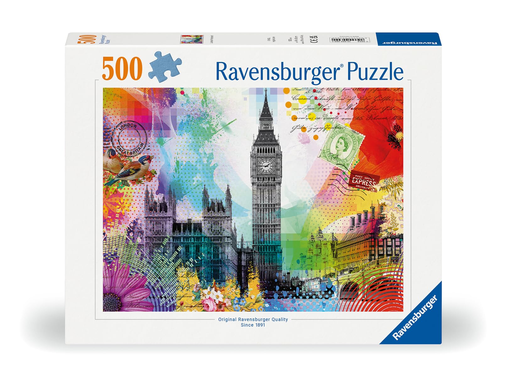 Foto 3 pulgar | Puzzle Ravensburger London, Postal De 500 Piezas - Venta Internacional.