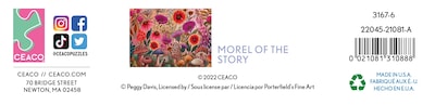 Foto 7 | Rompecabezas Ceaco Peggy's Garden Morel Of The Story 1000 Piezas - Venta Internacional.