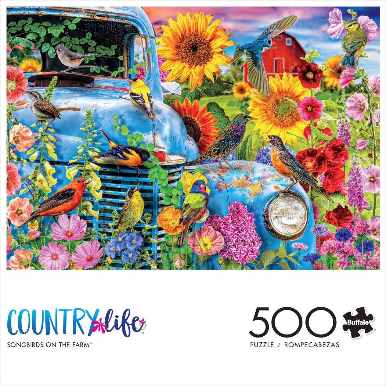 Foto 3 pulgar | Rompecabezas Buffalo Games Country Life Songbirds, 500 Piezas - Venta Internacional.